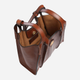 Torebka crossbody damska ze skóry naturalnej The Bridge Claudia 04156301 14 Brązowa (800070347011) - obraz 3