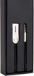 AUX-stereo (HiFi-sound) Bluetooth-аудиоадаптер Baseus Elegance Silver + громкая связь Hands Free c микрофоном, чёрный кабель (CABA01-01) - изображение 4