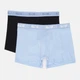 Набор трусов боксеров мужских хлопковых Puma Men Chromatic Waistband Boxers 2P 94712202 S 2 шт Light Blue (8720245966344) - изображение 1