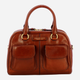 Torebka crossbody damska ze skóry naturalnej The Bridge Flora 04245401 14 Brązowa (800070327583) - obraz 1