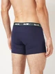 Набор трусов боксеров мужских хлопковых Puma Men Chromatic Waistband Boxers 2P 94712203 M 2 шт Green/Blue (8720245966030) - изображение 4