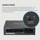 Комутатор MS106LP 6xFE (4xPoE), 40Вт, Некерований Mercusys 000330663 - зображення 8