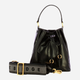 Torebka crossbody damska ze skóry naturalnej mała The Bridge Fiammetta 04300401 30 Czarna (800070327562) - obraz 3