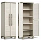Шафа Keter Kis Excellence High Cabinet висока 182х65х45 см 4 полиці багатофункціональна пластикова (241046) - изображение 1