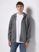 Толстовка на молнии мужская Colin's CL1075851ANM M Anthra Melange (8684112848259) - изображение 1