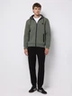 Толстовка на молнии мужская Colin's CL1075913GRM M Green Melange (8684112950402) - изображение 3