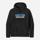 Худі утеплене чоловіче Patagonia M'S P-6 Logo Uprisal Hoody 39622 BLK M Чорне (800070328846) - зображення 3