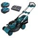 Акумуляторна самохідна газонокосарка PROFI-TEC EasyMow 51 Pro (40 В (2×20 В), безщітковий двигун, мульчування, ширина 510 мм, висота 30 - 80 мм, травозбірник 50 л) 2×PT2080EP (8.0 Аг), ЗП QBCD20/4 dual quick, коробка, заглушка для мульчування (007587) - изображение 1