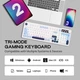 Клавиатура AJAZZ AF98 Plus / Механічна / RGB / Tri-Mode - изображение 5