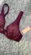 Бюстгальтер Thirdlove Feather Lace Plunge Bra - фуксія - 70Е - изображение 6