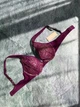 Бюстгальтер Thirdlove Feather Lace Plunge Bra - фуксія - 70Е - изображение 10