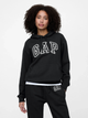 Bluza damska z kapturem kangurka GAP 463506-01 S Czarna (1200112707463) - obraz 1