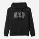 Bluza damska z kapturem ocieplana GAP 463506-01 XXS Czarna - obraz 4