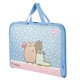Папка-портфель YES, 26*35*5 см., Pusheen, на молнии, (492316) - изображение 3