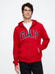 Толстовка на блискавці чоловіча GAP 868454-08 S Червона (1200138438914) - зображення 1
