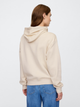 Bluza damska rozpinana streetwear polarowa GAP 678782-04 L Beżowa - obraz 2