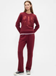 Bluza damska bez kaptura polarowa GAP 800444-04 S Ciemnoczerwona - obraz 3