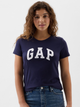 Футболка бавовняна жіноча GAP 729555-00 XXS Темно-синя (1200139319434) - зображення 1