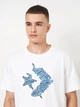 Футболка хлопковая длинная мужская Converse CVM5T180 L White 10A (0198820122030) - изображение 4