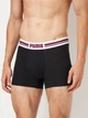 Набор трусов боксеров мужских хлопковых Puma Men Everyday Placed Logo Boxer 2P 93847615 2XL 2 шт Black/Red (8720245966573) - изображение 2
