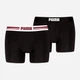 Набор трусов боксеров мужских хлопковых Puma Men Everyday Placed Logo Boxer 2P 93847615 2XL 2 шт Black/Red (8720245966573) - изображение 5