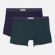 Набор трусов боксеров мужских хлопковых Puma Men Mesh Waistband Boxers 2P 94712602 L 2 шт Green/Blue (8720245967303) - изображение 1