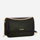 Torebka crossbody damska mała z łańcuszkiem Liu Jo AF5158E0027 22222 Czarna (800070345563) - obraz 3