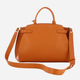 Torebka crossbody damska ze skóry naturalnej duża Coccinelle Coccinellekliche E1DGP180280 W12 Brązowa (800070342954) - obraz 2