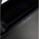 Torebka crossbody damska ze skóry naturalnej duża Coccinelle Coccinellekliche E1DGP180280 001 Czarna (800070342948) - obraz 4