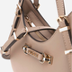 Torebka crossbody damska mała Guess Lefia HWBG9644050 SIT Beżowa (800070344315) - obraz 3