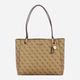 Torebka shopper Guess Noelle HWBG9672250 LGW Brązowa (800070344323) - obraz 1