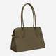 Сумка жіноча з натуральної шкіри велика Furla Goccia WB01504BX31042810S1007 Зелена (800070344982) - зображення 2