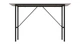 Стол письменный Line Тайм Ferrum-decor 750x1200x600 Черный металл ДСП Белое 16 мм (FRD-104885) - изображение 3