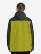 Куртка демисезонная с капюшоном мужская Jack Wolfskin Taubenberg 3In1 Jkt M 1115311-M0053 S Графитовая с желтым (4064886600200) - изображение 3