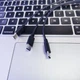 Кабель сплиттер USB - 3 Type-C для зарядки и питания 2A 20см Чёрный ( код: A3C-02mB ) - изображение 6