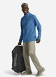 Толстовка на флисе, на молнии мужская Jack Wolfskin Taunus Hz M 1709522-8026 M Голубая (4064886587464) - изображение 3