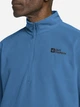 Толстовка на флисе, на молнии мужская Jack Wolfskin Taunus Hz M 1709522-8026 M Голубая (4064886587464) - изображение 4