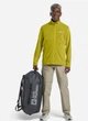 Толстовка на флисе, на молнии мужская Jack Wolfskin Taunus Fz M 1711451-M0053 XL Желтая (4064886589031) - изображение 3
