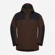 Куртка демисезонная с капюшоном мужская Jack Wolfskin Jasper Ins Jkt M A61872-D0107 S Коричневая (4064886587945) - изображение 4