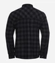 Рубашка хлопковая мужская Jack Wolfskin Lite Flannel Shirt M A65026-T0156 L Черная с серым (4064886514453) - изображение 5