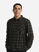 Рубашка хлопковая мужская Jack Wolfskin Lite Flannel Shirt M A65026-T0328 XL Хаки с черным (4064886564113) - изображение 1