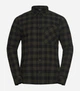 Рубашка хлопковая мужская Jack Wolfskin Lite Flannel Shirt M A65026-T0328 XL Хаки с черным (4064886564113) - изображение 4