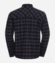 Рубашка хлопковая мужская Jack Wolfskin Baja Flannel Shirt M A65028-T0003 M Сливовая с синим (4064886563949) - изображение 6