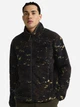 Толстовка Шерпа мужская Jack Wolfskin Stone Lite Aop Jkt M A65120-T0322 L Коричневая с черным и желтым (4064886515016) - изображение 1