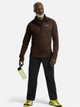 Толстовка на флисе, на молнии мужская Jack Wolfskin Peak District Fz M A65274-D0107 2XL Коричневая (4064886550901) - изображение 3
