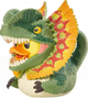 Колекційна фігурка каченя Numskull Tubbz Boxed Edition Jurassic Park Dilophosaurus 9 (5056280457190) - зображення 1