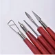 Набор инструментов для керамики, 6 предметов в комплекте - изображение 10
