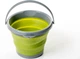 Ведро складное Tramp 5L оливковое силикон 5 л (3016147389) - изображение 1