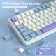 Клавіатура Attack Shark X85 Wireless Mechanical Keyboard (Starlight, перемикачі White Jade) бездротова - зображення 3