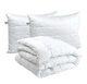 Набір Руно ковдра 172х205 + 2 подушки 50х70 "Warm Silver" (172.52_Warm Silver) - зображення 1